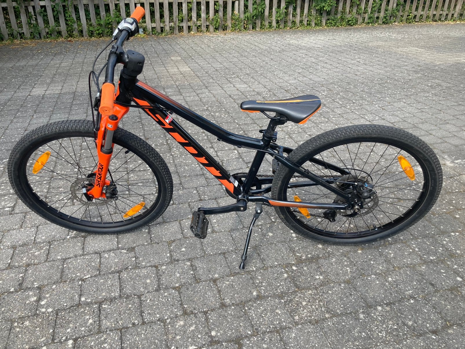 Mountainbike - Scott - 24 inch, Zo goed als nieuw, Schijfrem, Ophalen, Overige merken