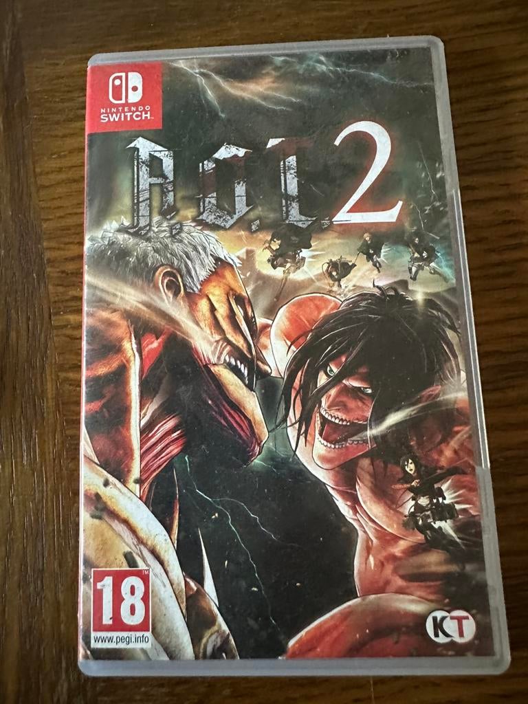 Attack on Titan 2 Nintendo, 1 joueur, À partir de 18 ans, Aventure et Action, Enlèvement