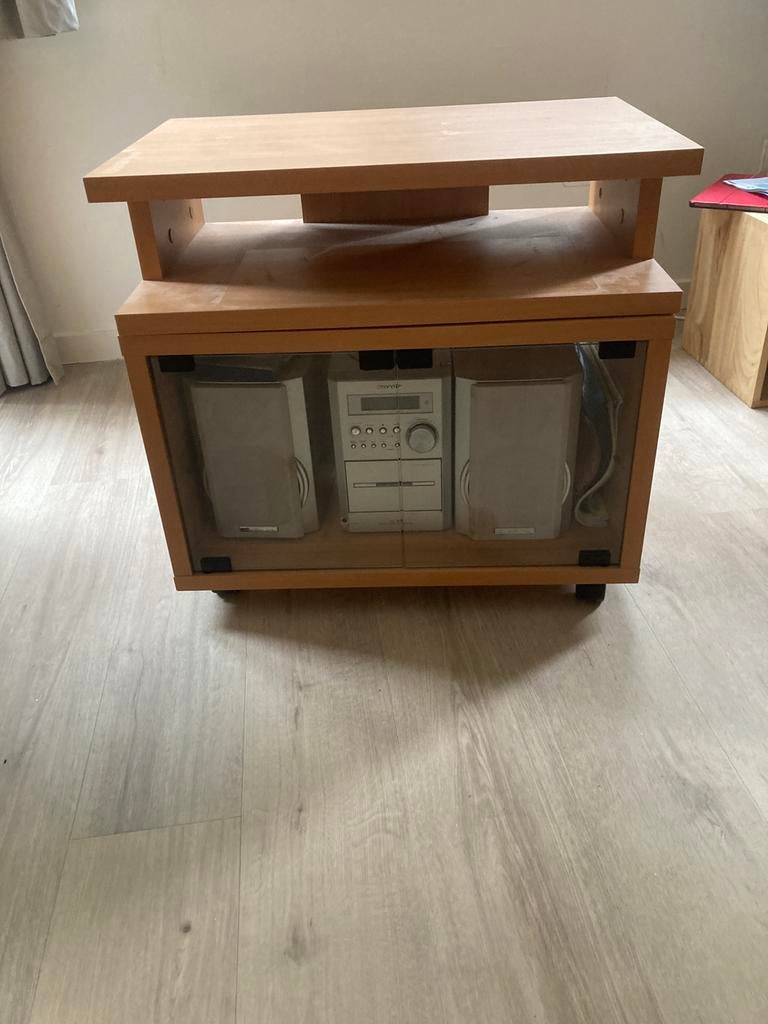 Tv meubel 63x40cm 60 cm hoog. draait., Ophalen, Gebruikt