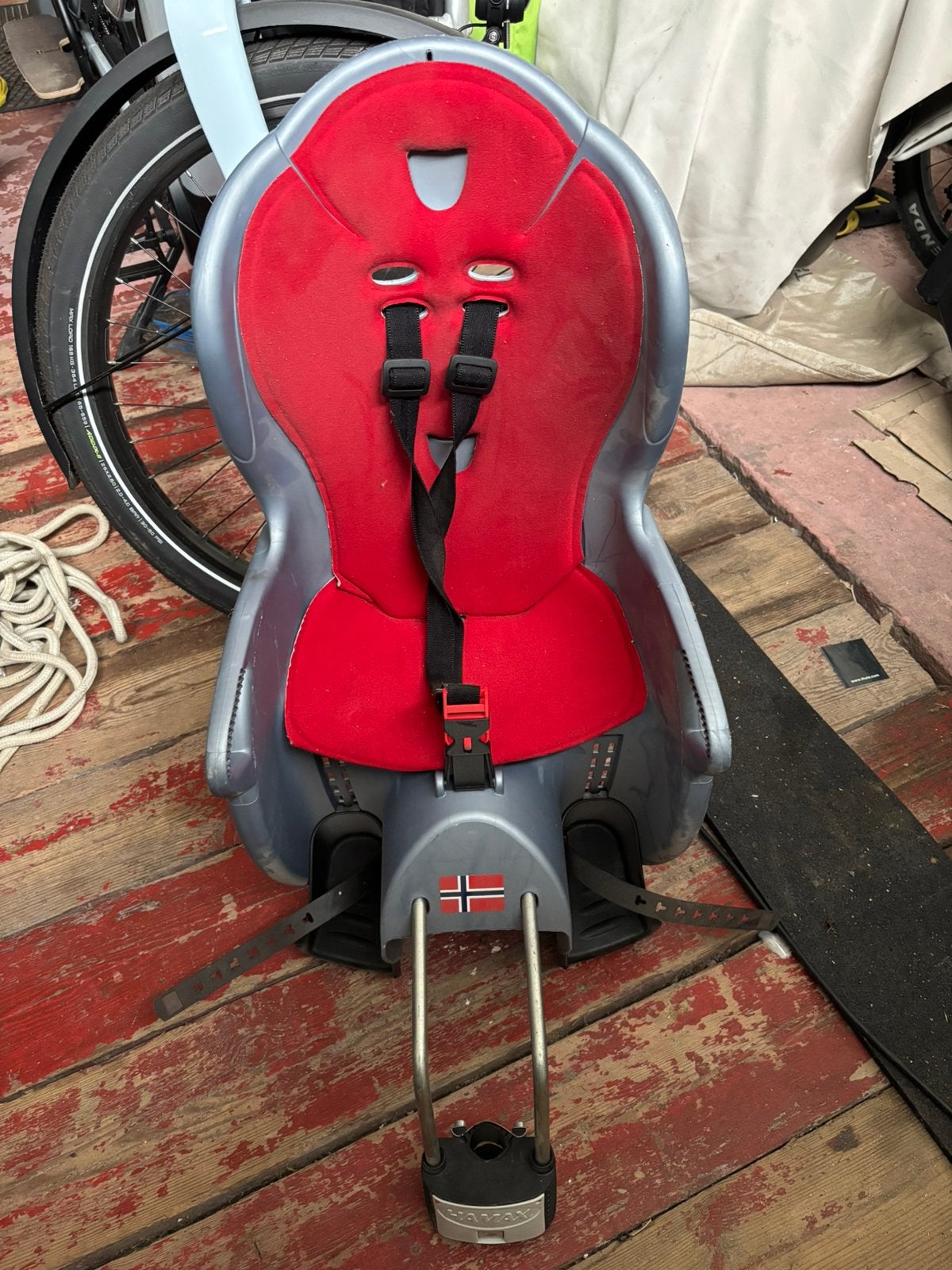 Siège enfant pour vélo, Vélos & Vélomoteurs, Enlèvement, Comme neuf