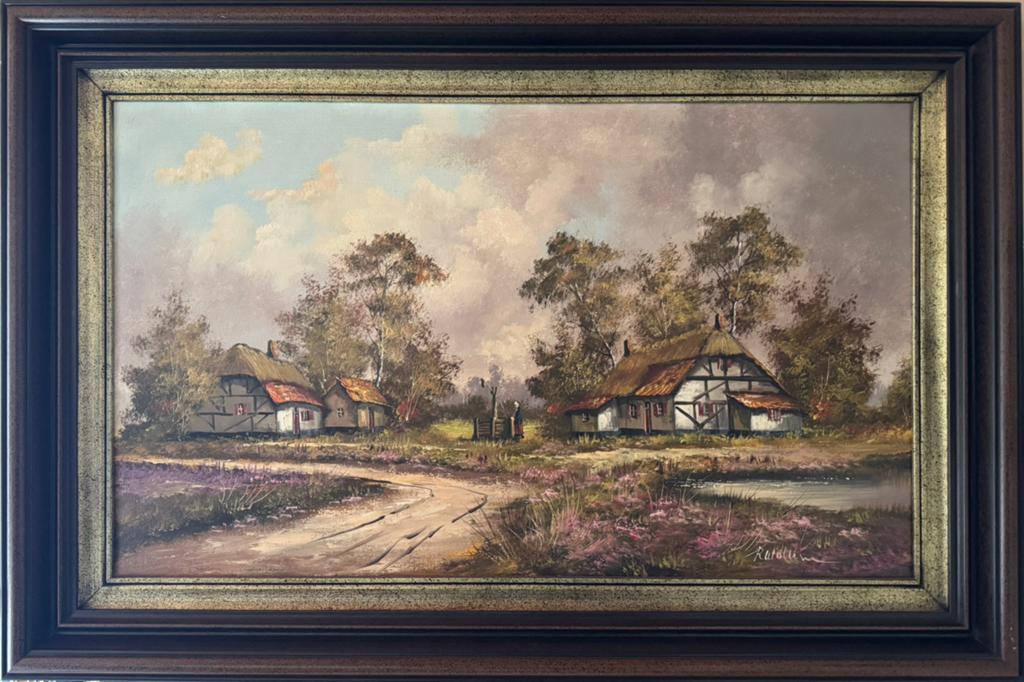Schilderij R. Wolters, Ophalen