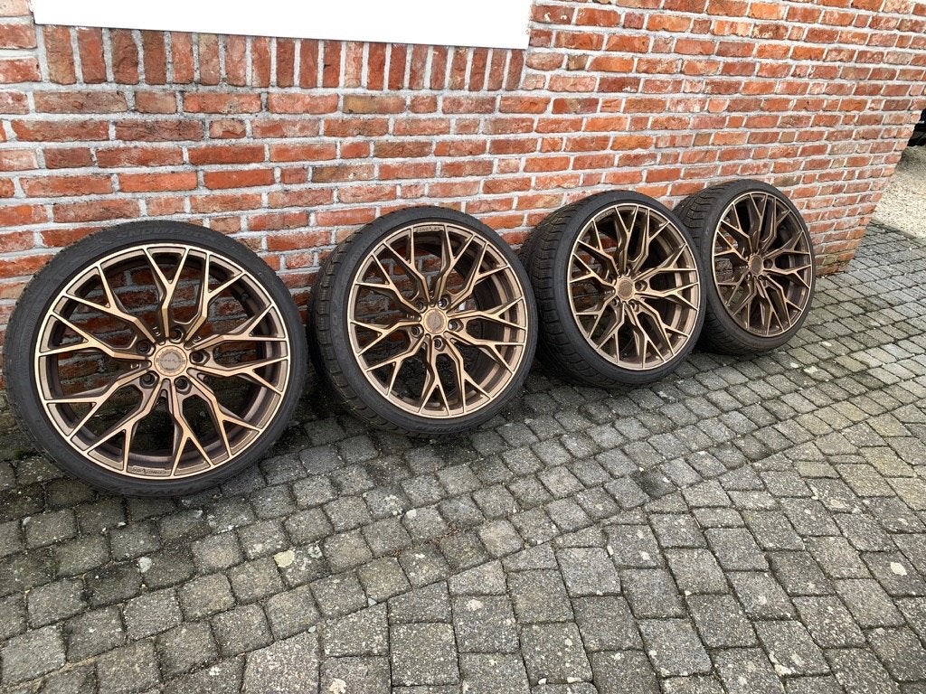 BREEDSET CONCAVER WHEELS CVR1, Bronze  brushed face, Auto-onderdelen, Banden en Velgen, Banden en Velgen, Winterbanden, Ophalen