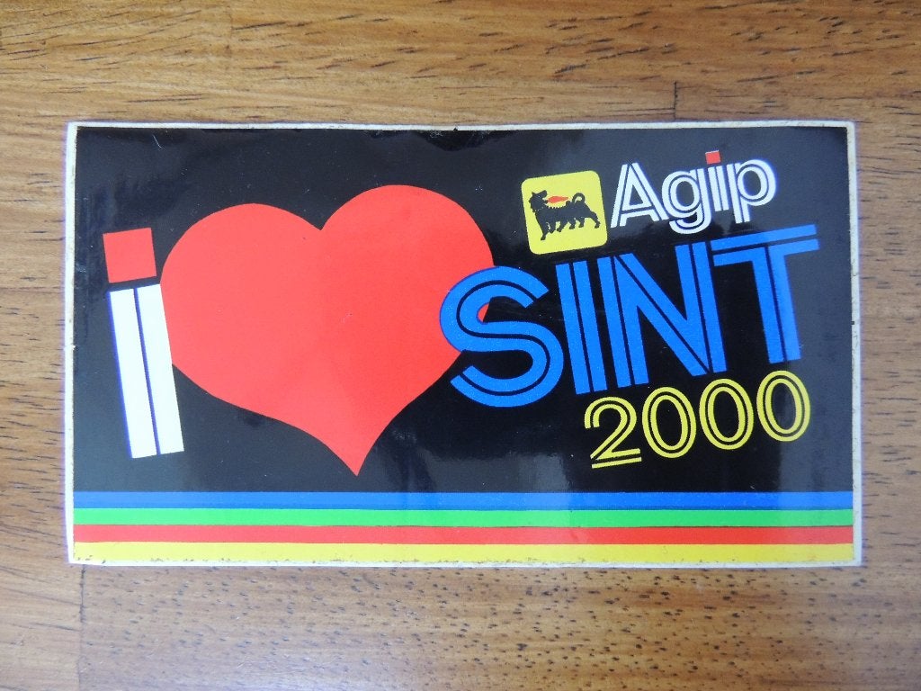 Agip Sint 2000 Sticker, Verzamelen, Verzenden