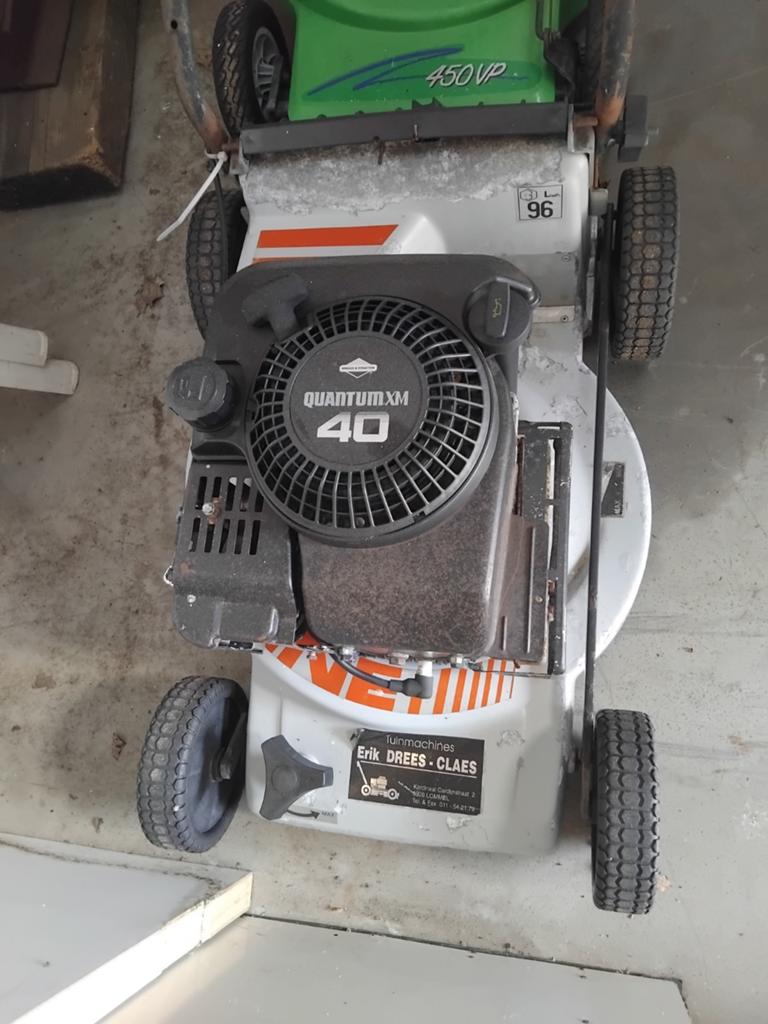 Grasmaaiers te koop zie foto's, Ophalen, Zo goed als nieuw, Benzine-grasmaaier