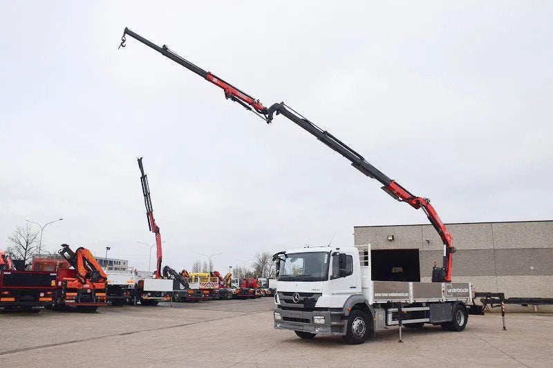 Mercedes-Benz Axor 1829 + Fassi 135 Flygip, Autos, Camions, Euro 5, Achat, Entreprise, Boîte manuelle