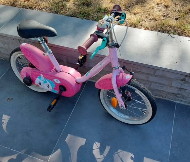 Meisjesfiets, Fietsen en Brommers, Ophalen, Gebruikt, Minder dan 16 inch