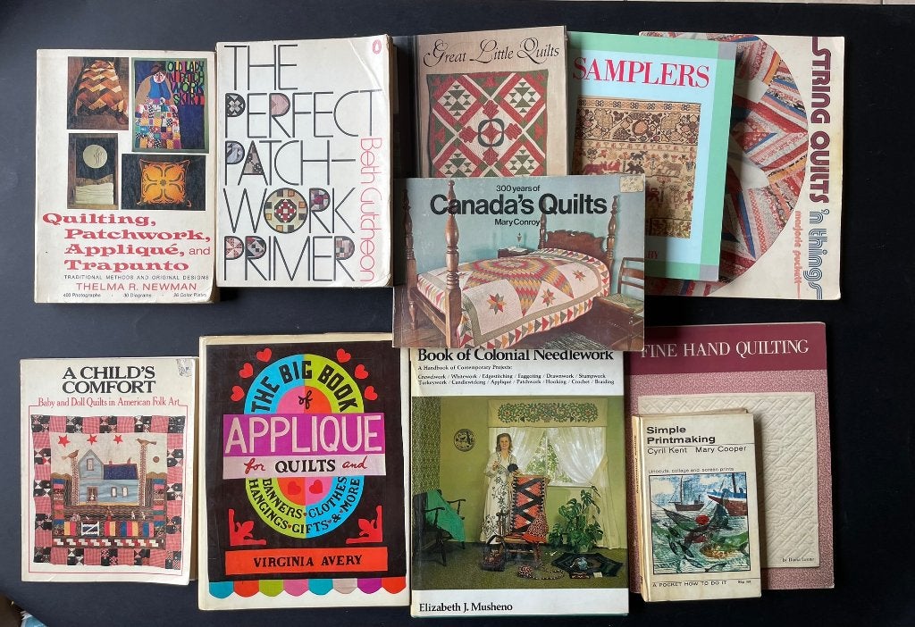 11 boeken over quilt- patchwork Engelstalig, Ophalen of Verzenden, Gelezen, Borduren en Naaien, Diverse auteurs