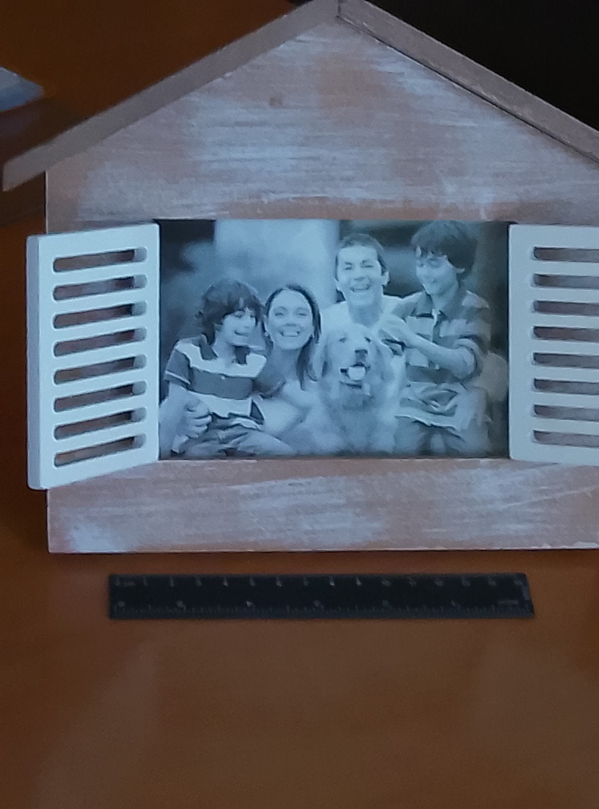 Fotolijst met staander, Huis en Inrichting, Ophalen, Hout, Fotolijst