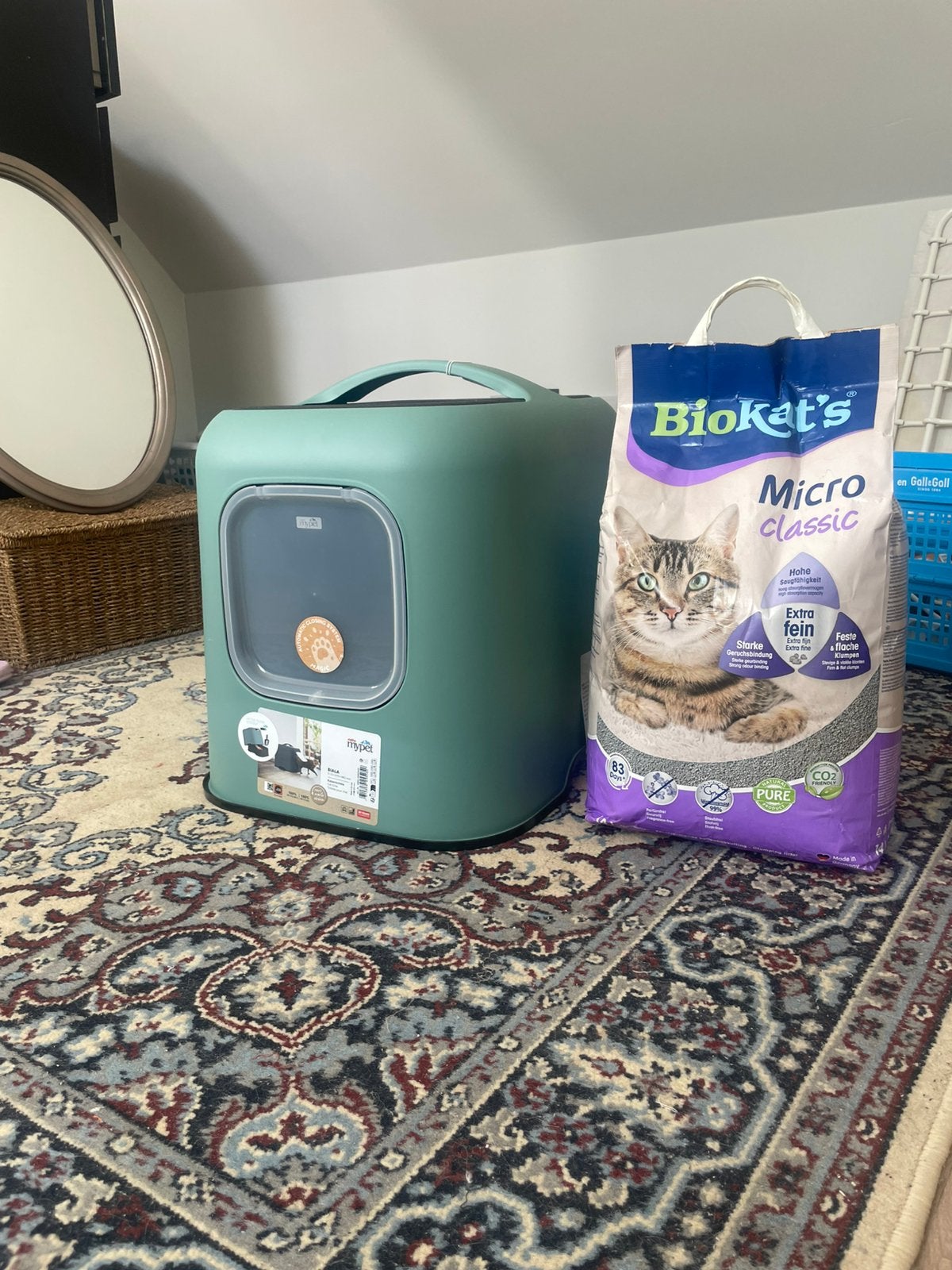 Kattenbak nieuw, Ophalen, Nieuw, Gesloten