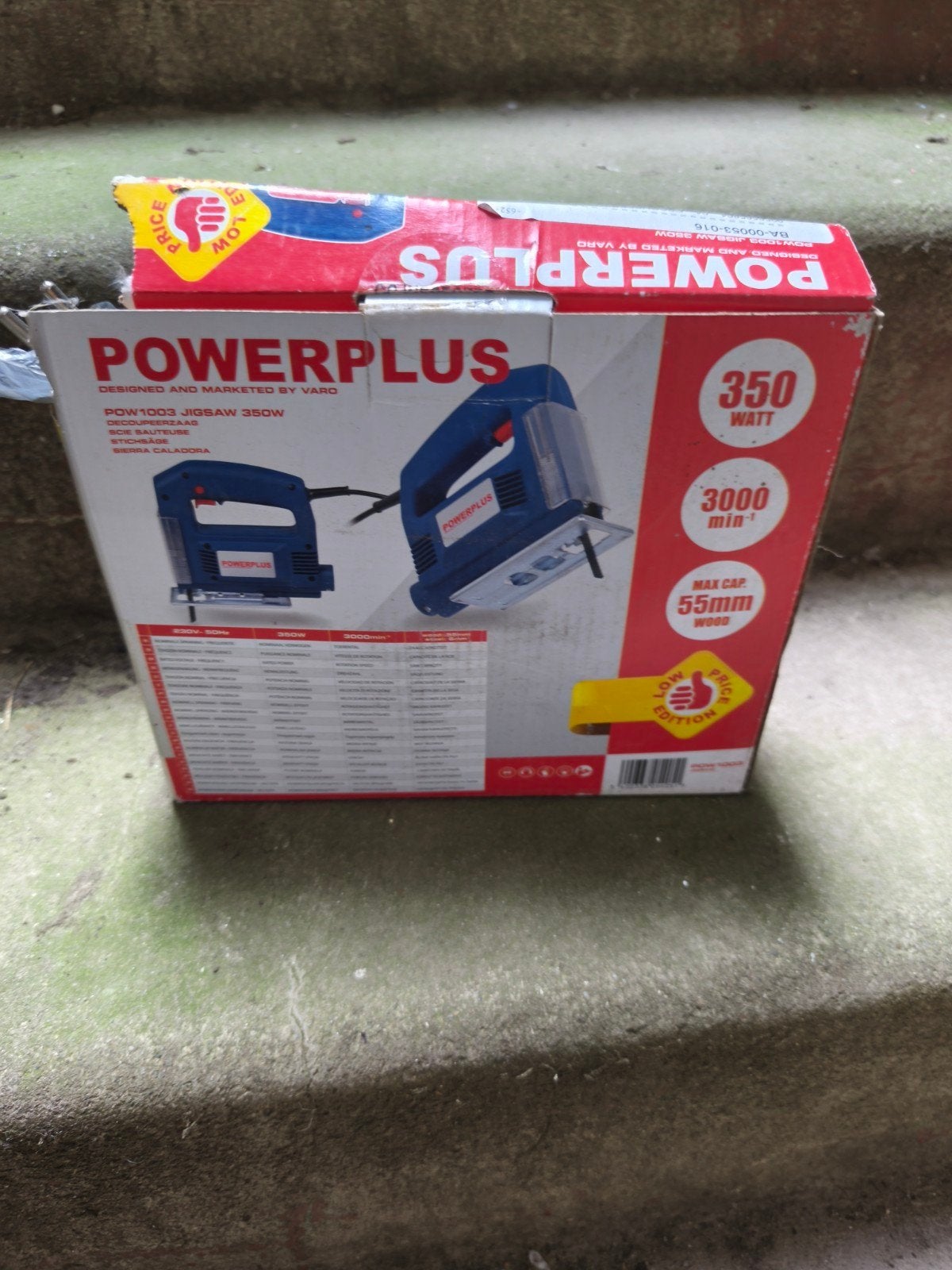 Powerplus POW1003 decoupeerzaag, Doe-het-zelf en Bouw, Ophalen, Decoupeerzaag