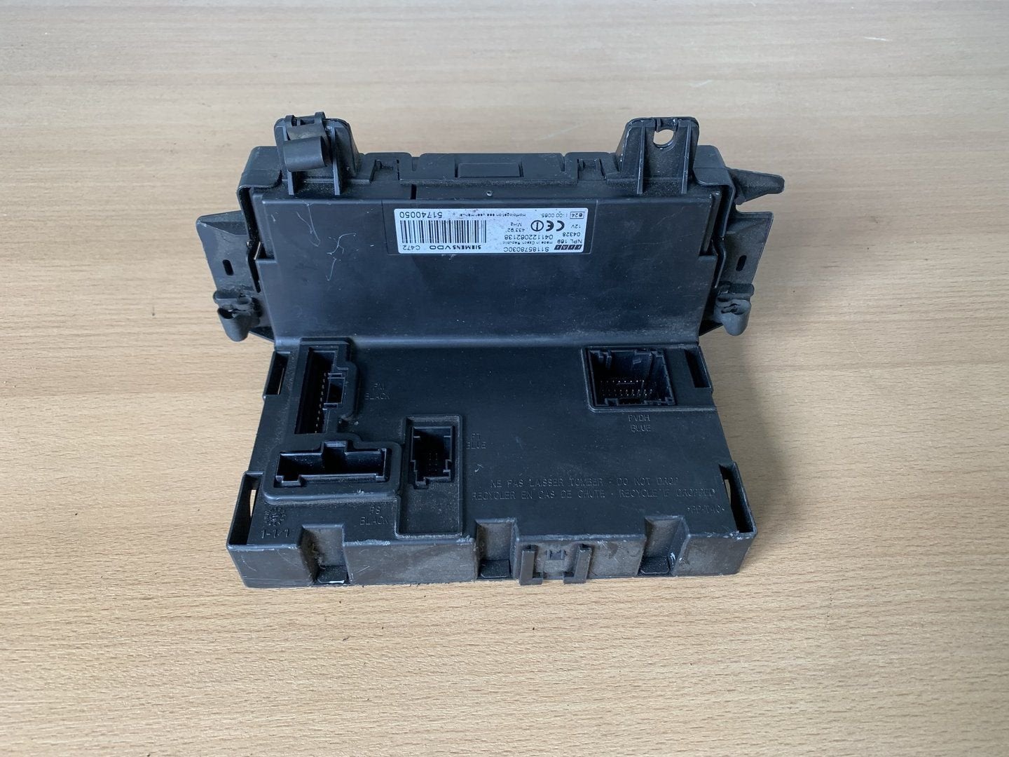 zekeringkast fiat panda 2003 tot 2012 interieur 51740050, Gebruikt, -, -, Ophalen of Verzenden