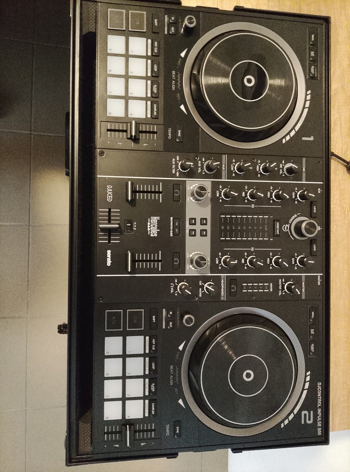 Hercules impuls 500 dj controller, Muziek en Instrumenten, Ophalen, Zo goed als nieuw, Dj-set