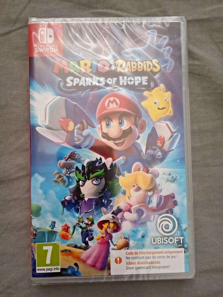 Nintendo Switch Mario+ Rabbids sparks of hope, Consoles de jeu & Jeux vidéo, Jeux | Nintendo Switch, Enlèvement, Neuf