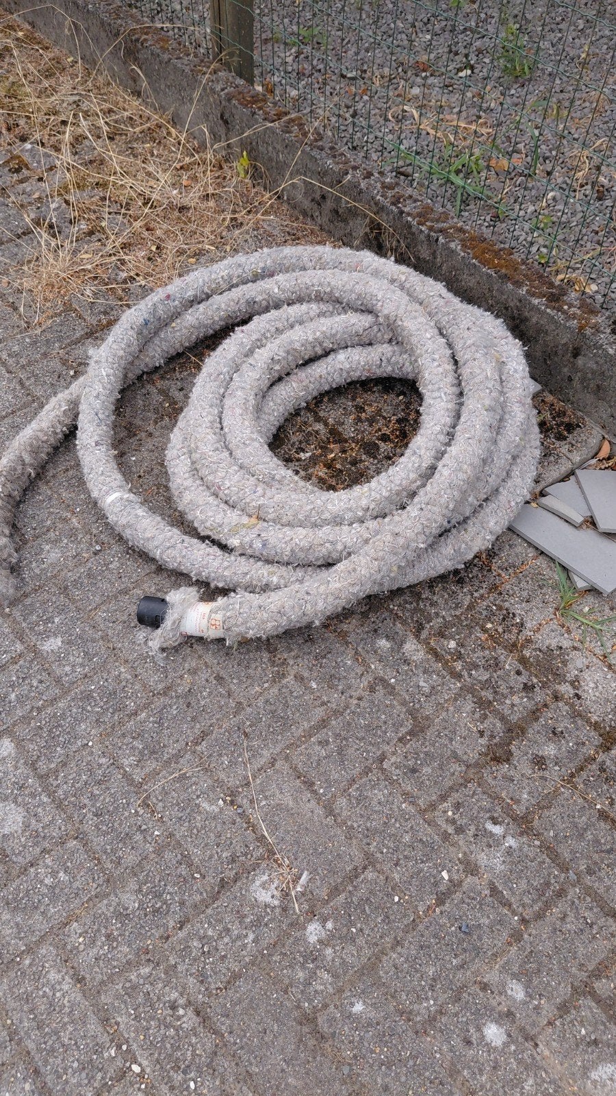 drainage overschot 13m, Ophalen