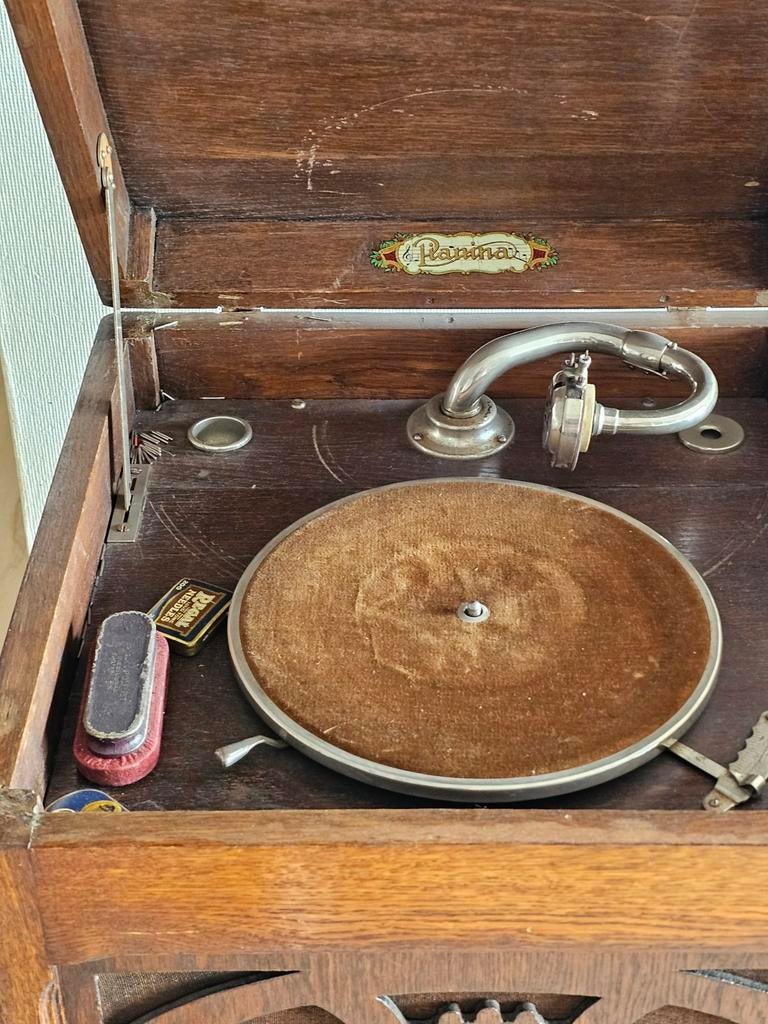 phonograaf pianina vintage, Enlèvement