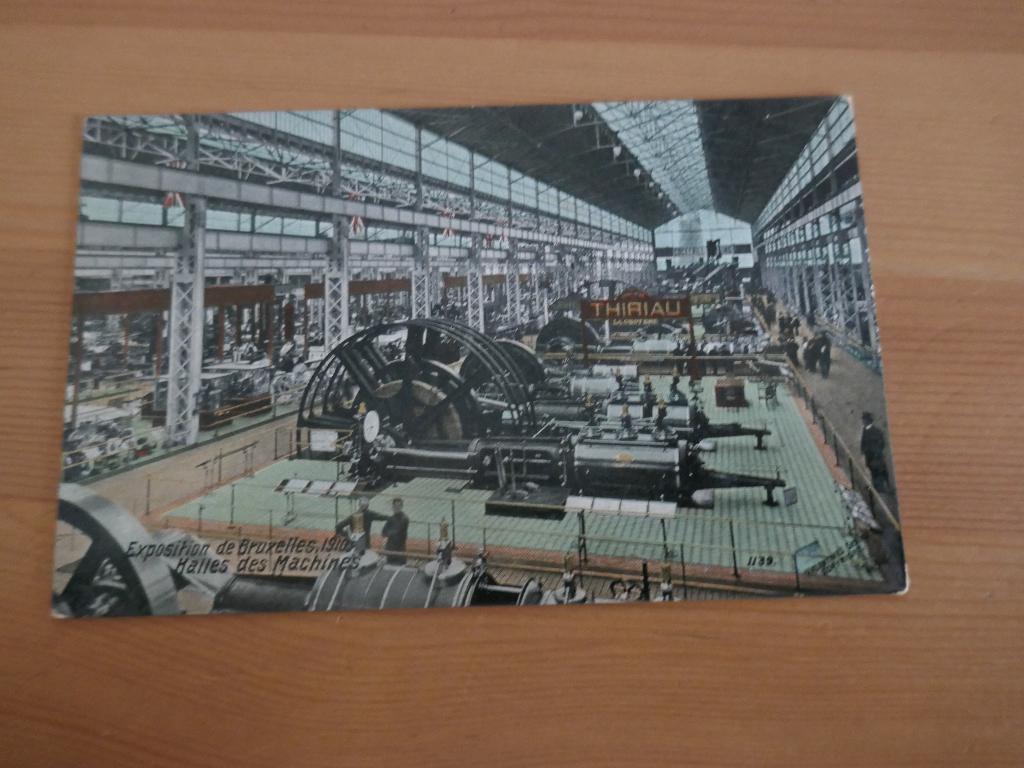 bruxelles expo 1910 halles des machines, Verzenden, Ongelopen, Brussel (Gewest)