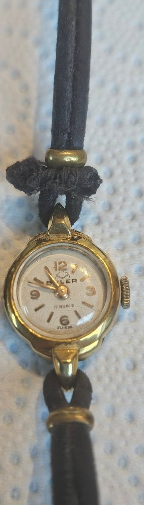 Montre  Beler Femme 17 Rubis Suisse Vintage, Enlèvement ou Envoi