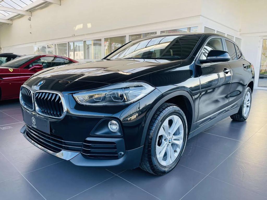 BMW X2 1.5 dA * GARANTIE + LED + GPS + CUIR * (automatique), Cuir, Euro 6, Entreprise, Noir