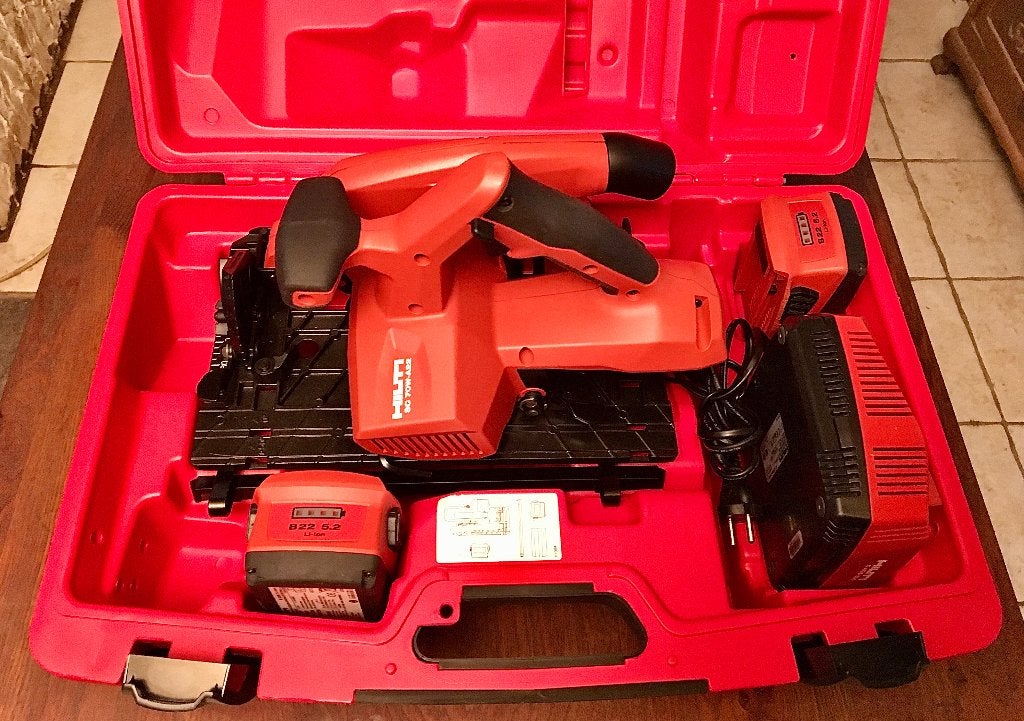 HILTI - SC 70 W A 22 - Pro cirkelzaag - 22 V 5,2 Ah -, Cirkelzaag, Zo goed als nieuw, 30 tot 70 mm, Hilti