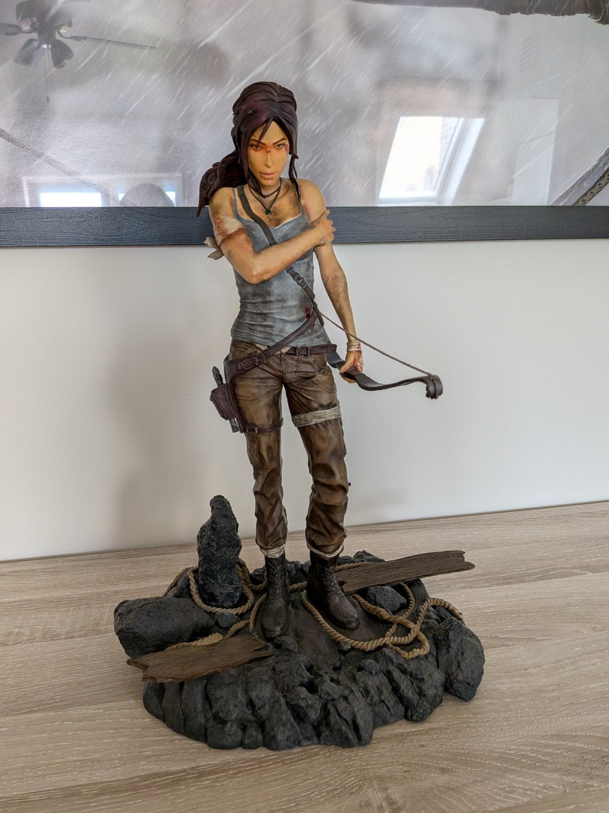 Lara Croft Tomb Raider Survivor statue (Gaming Heads), Verzamelen, Ophalen of Verzenden, Gebruikt