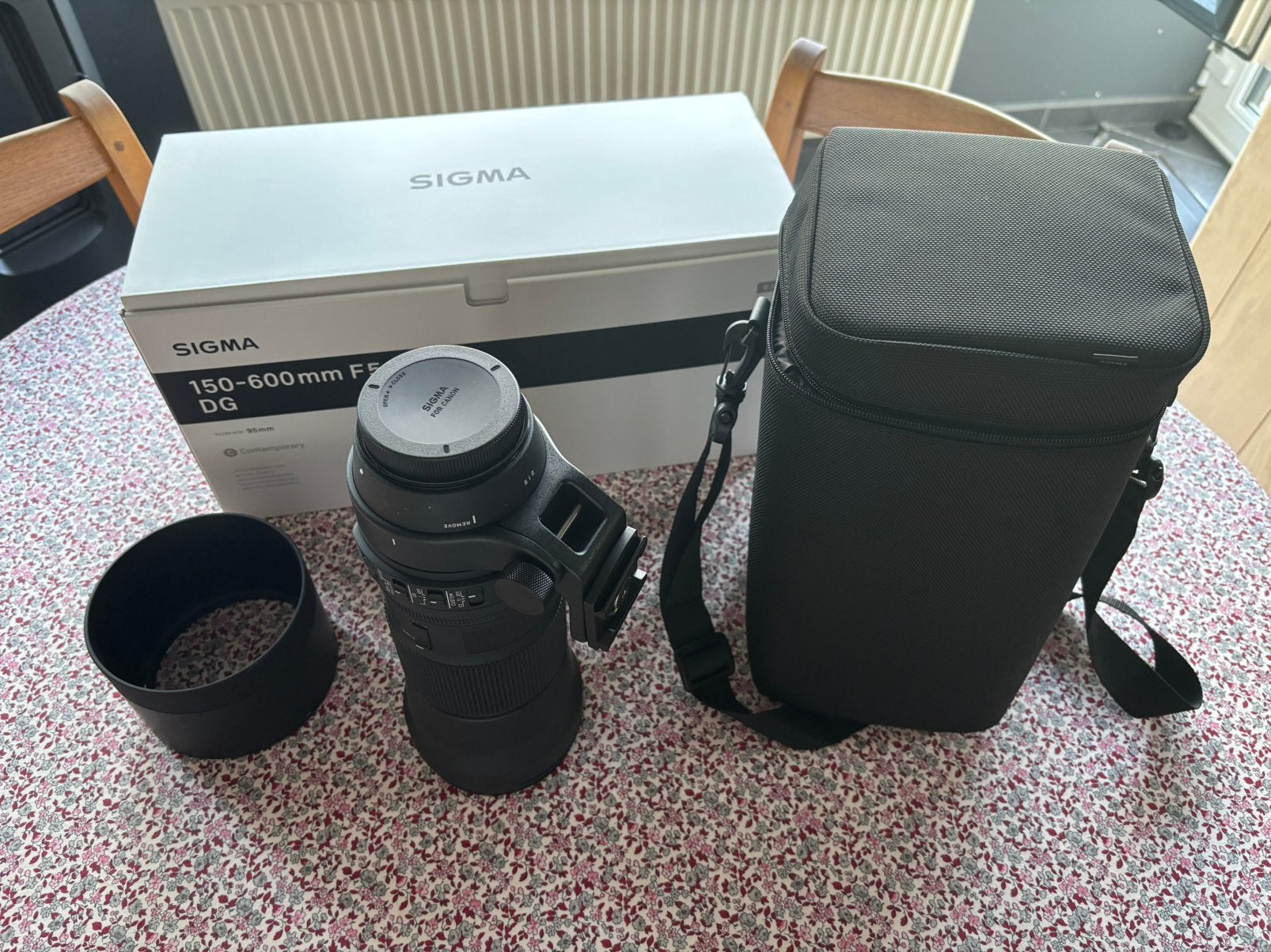 Sigma 150-600mm F5-6.3 DG OS HSM | C, Enlèvement, Canon, Téléobjectif, Zoom