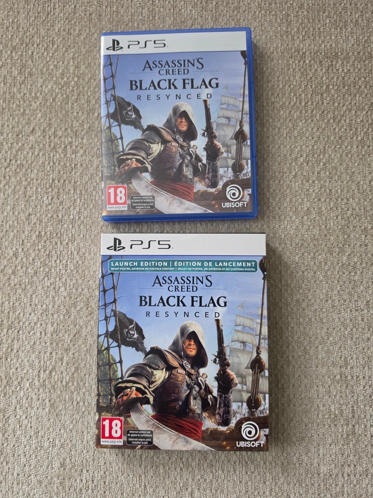 Assassins Creed Black Flag Resynced - Launch Edition, Games en Spelcomputers, Avontuur en Actie, Vanaf 18 jaar, 1 speler, Eén computer