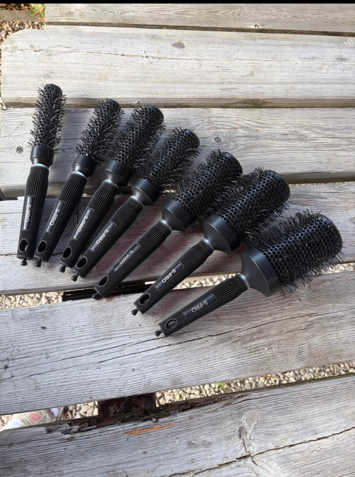 7 haarborstels, Bijoux, Sacs & Beauté, Beauté | Soins des cheveux, Enlèvement ou Envoi, Comme neuf