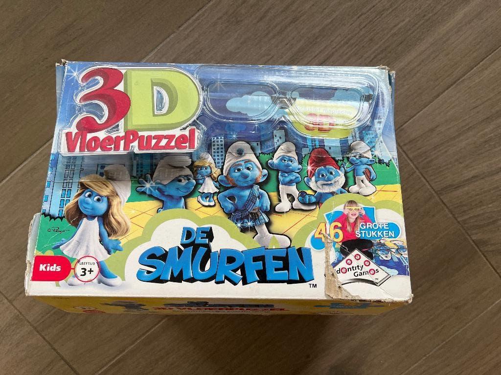 Smurfen puzzel, Ophalen, Gebruikt