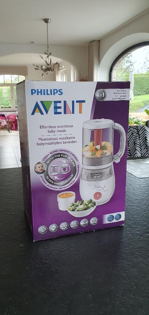 Babyfoodmaker Philips Avent 4-in-1, Ophalen of Verzenden, Zo goed als nieuw