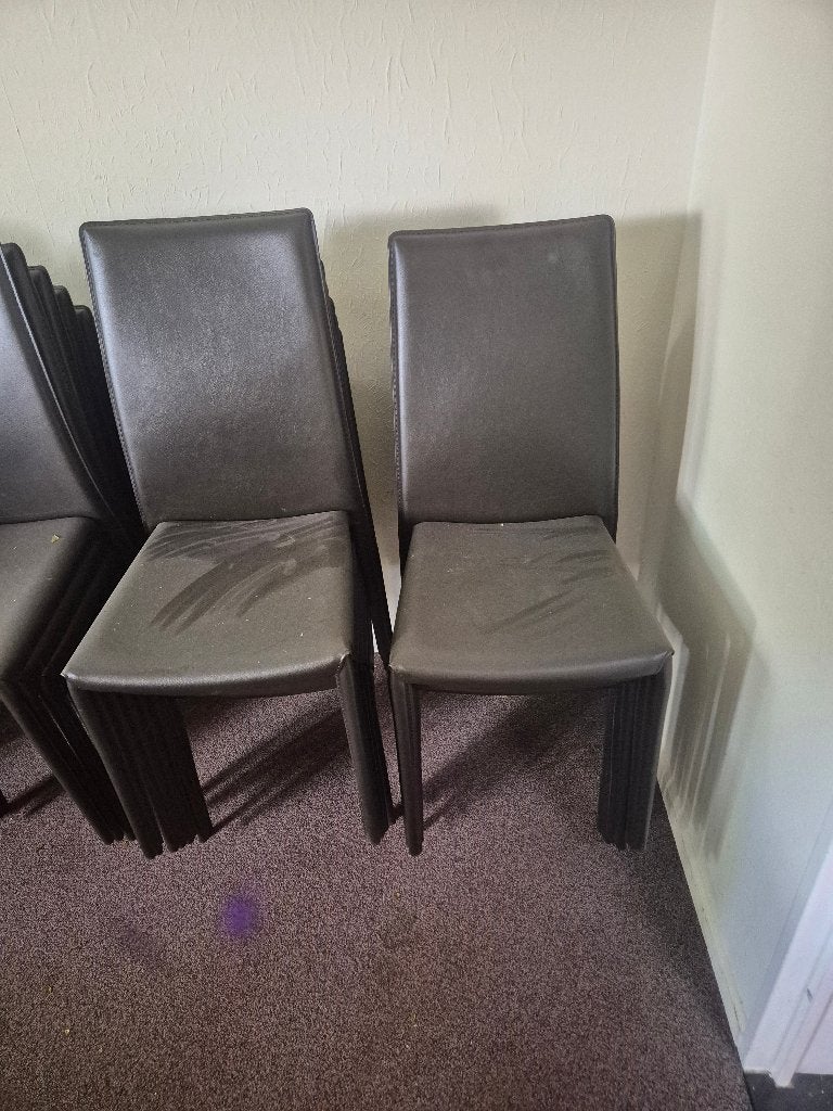 Stoelen, Maison & Meubles, Chaises, Comme neuf, Brun, Enlèvement, Cuir