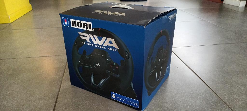 Hori Racing Wheel Apex + Monteersysteem, Ophalen of Verzenden, Zo goed als nieuw, Stuur of Pedalen, PlayStation 3