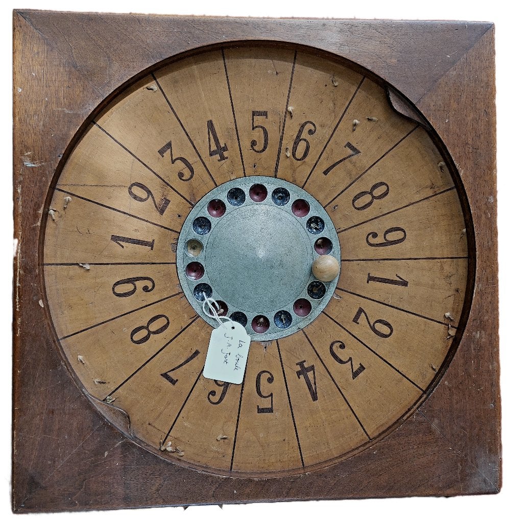 CASINOSPEL Roulette jeu de boule van J.A.JOST., Antiquités & Art, Antiquités | Jouets, Enlèvement ou Envoi