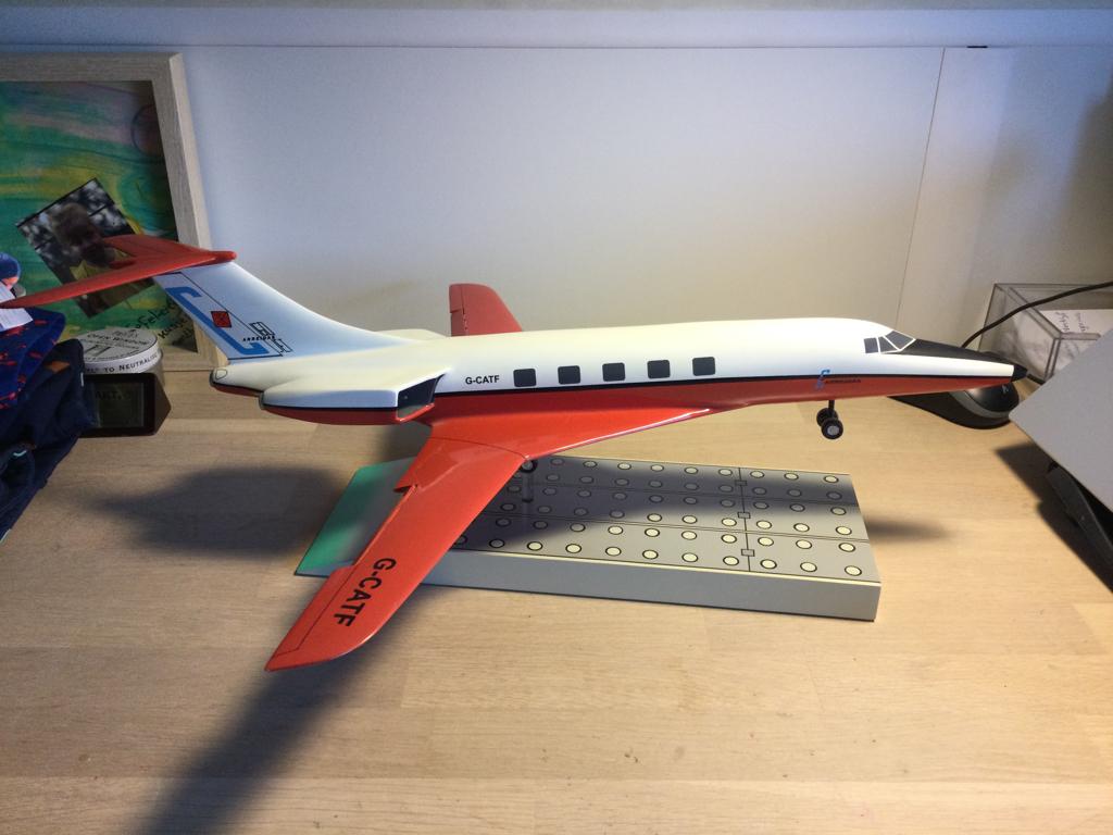 L'avion Tintin Le Jet 160, Collections, Statues & Figurines, Utilisé, Autres types, Enlèvement ou Envoi