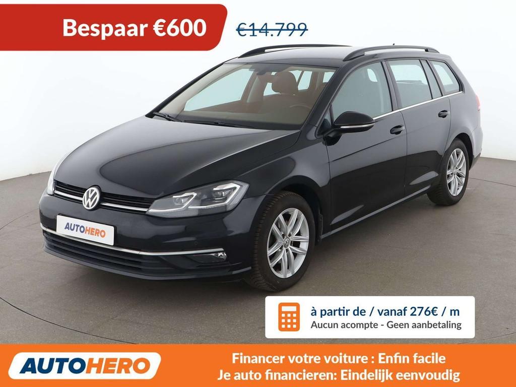 Volkswagen Golf 1.4 TSI Highline BlueMotion Tech (bj 2018), Auto's, 118 g/km, Gebruikt, Zwart, 1338 kg
