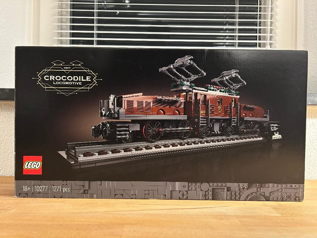 Lego Icons 10277 - Crocodile Locomotive, Enfants & Bébés, Instructions incluses, Enlèvement ou Envoi, Lego, Ensemble complet