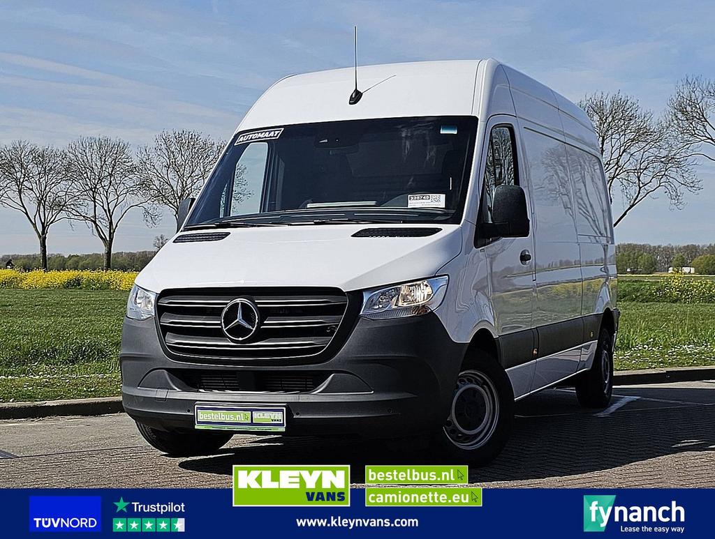 Mercedes-Benz SPRINTER 214 L2H2 Mbux Automaat, Auto's, Bestelwagens en Lichte vracht, Automaat, Wit, Mercedes-Benz, Bedrijf