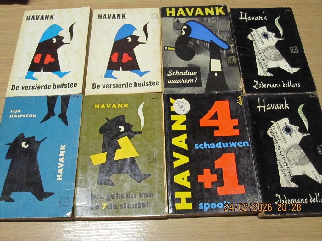 Havank, De Saint Jean Bruce, Peter Cheney etc detective, Enlèvement ou Envoi