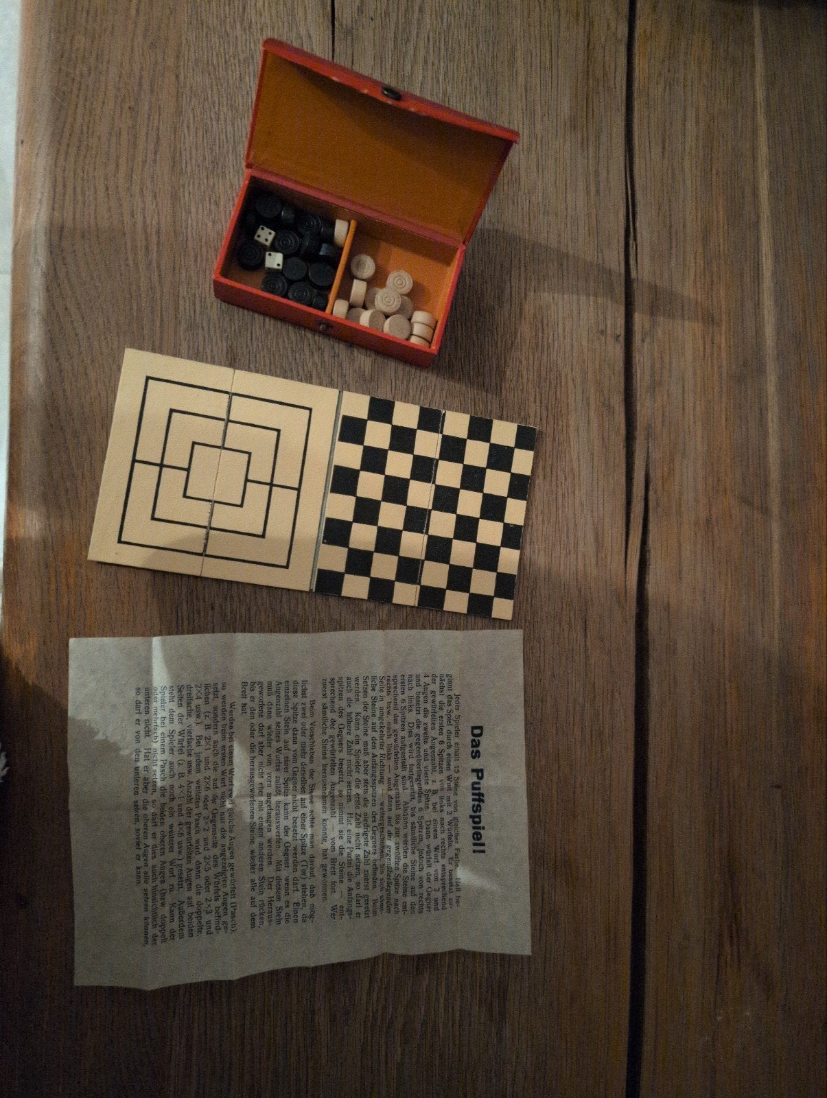boîte de jeu vintage, Enlèvement ou Envoi