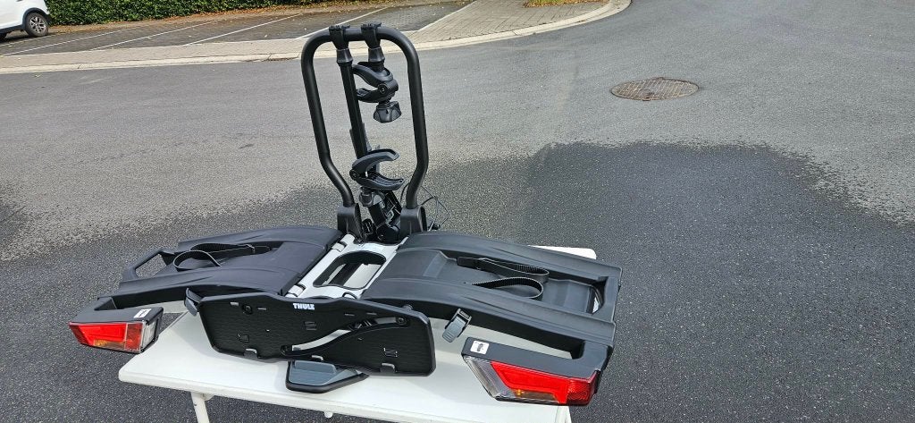 Thule easyfold XT2 / E-flexi G2 959, Ophalen, Zo goed als nieuw, Brede banden, 2 fietsen