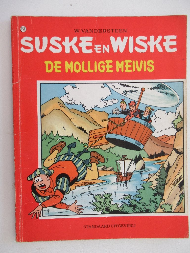 suske en wiske...nr.157...de mollige meivis.......1st, Ophalen of Verzenden, Gelezen