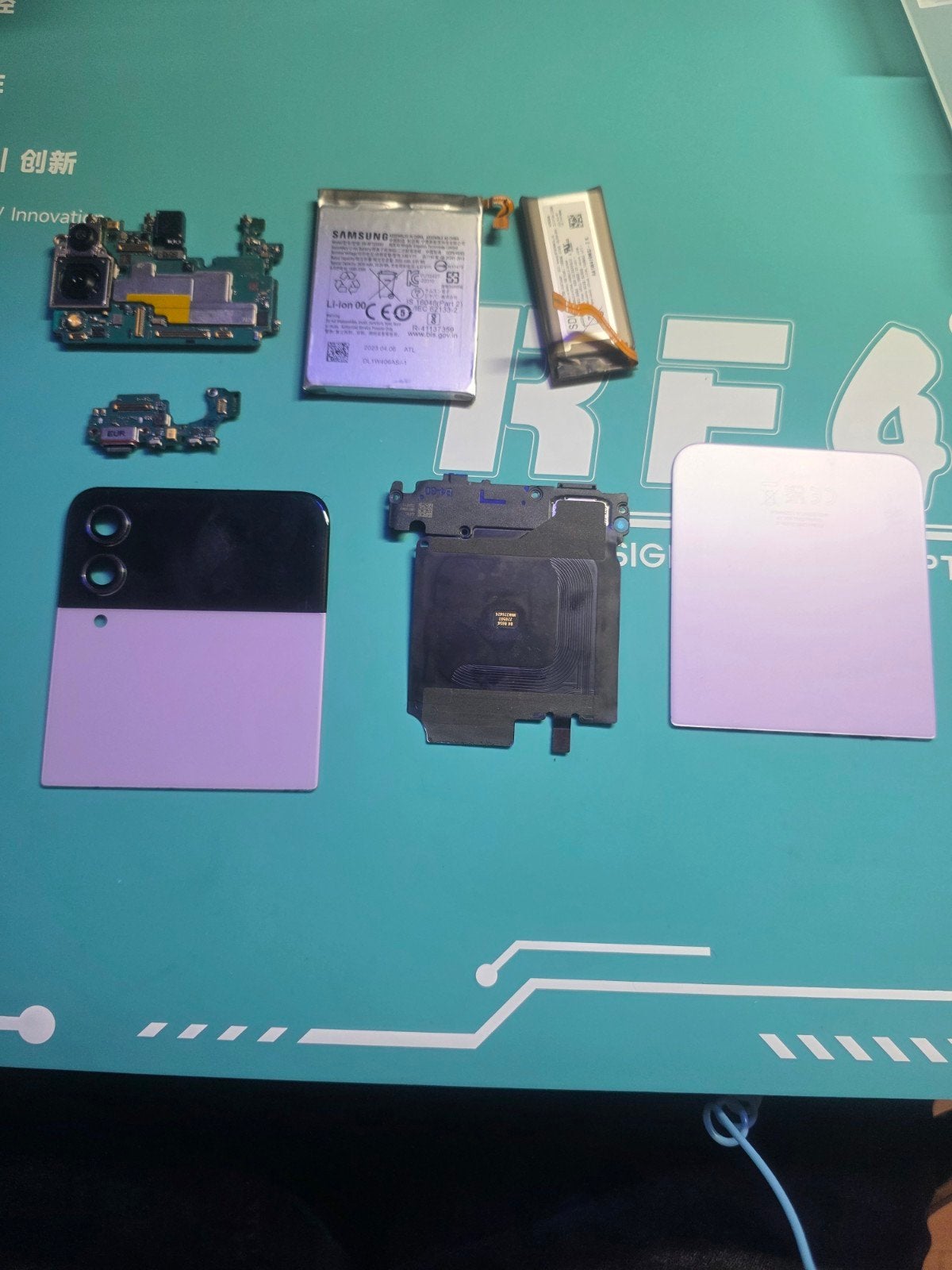 Galaxy Z Flip 4 Moederbord/Scherm/Acu, Telecommunicatie, Samsung, Overige typen, Onbekend, Ophalen of Verzenden