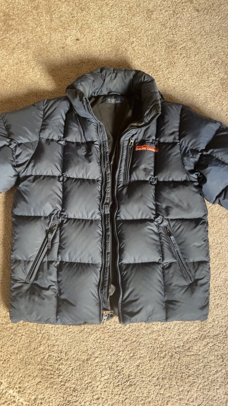 Ralph lauren jas ( winter ), Ophalen of Verzenden, Zo goed als nieuw, Maat 46 (S) of kleiner, Blauw
