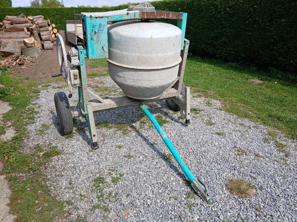 bétonniere, Enlèvement, Utilisé