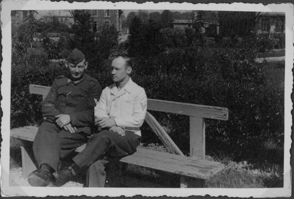orig. foto - Luftwaffe soldaten WO2, Verzenden, Luchtmacht, Foto of Poster
