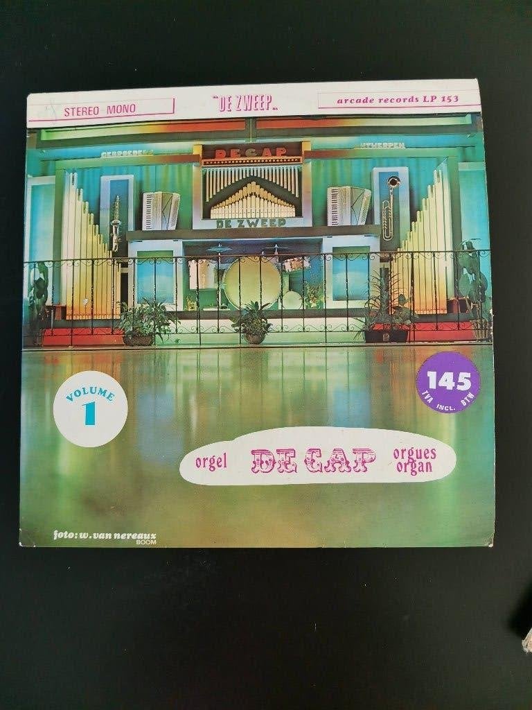 LP orgel Decap - De Zweep, Oud-Turnhout, Cd's en Dvd's, Limited edition, Ophalen of Verzenden, Zo goed als nieuw, LP