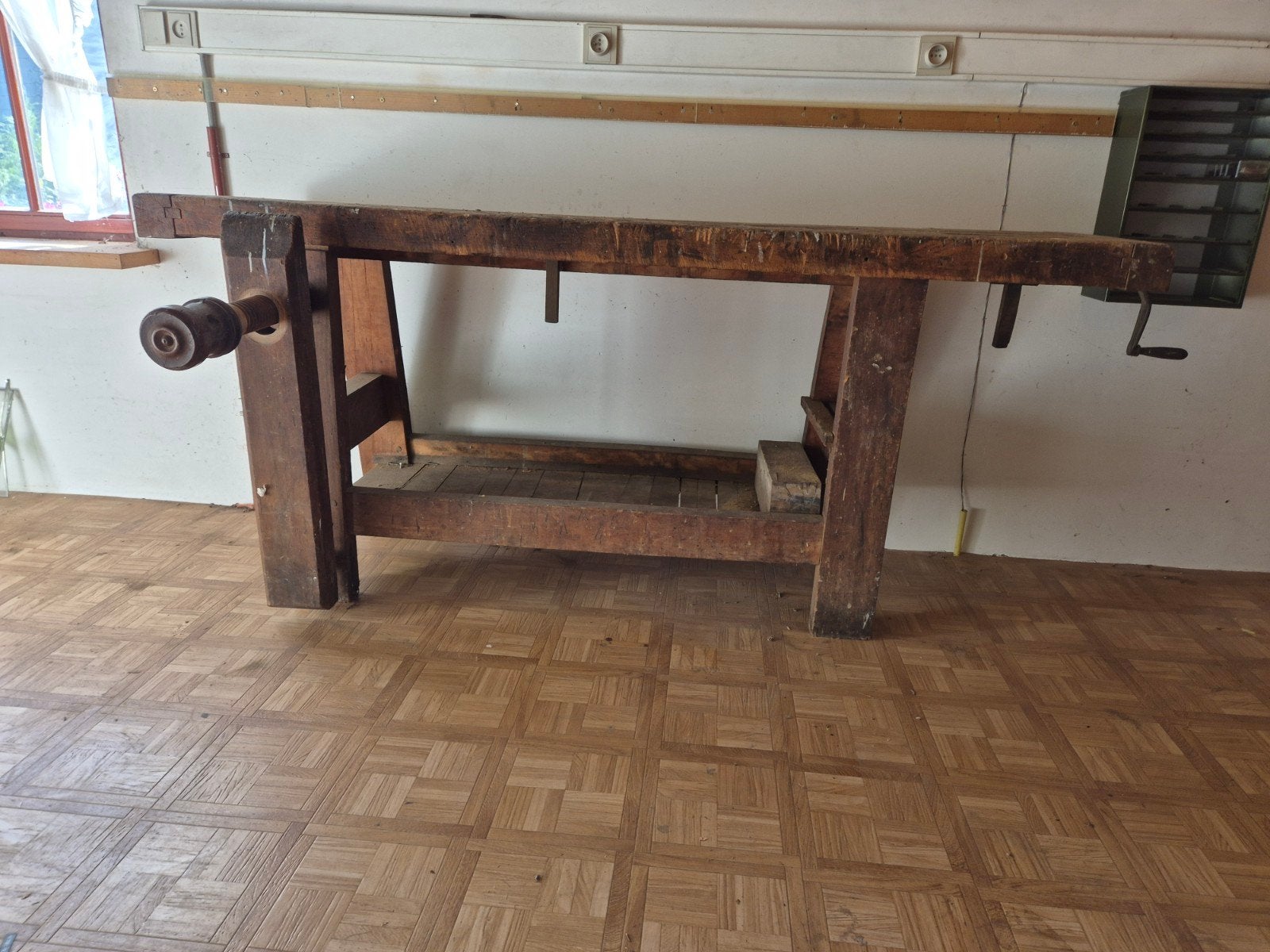 Établi de menuisier unique, 2 m de large, Enlèvement, Étau