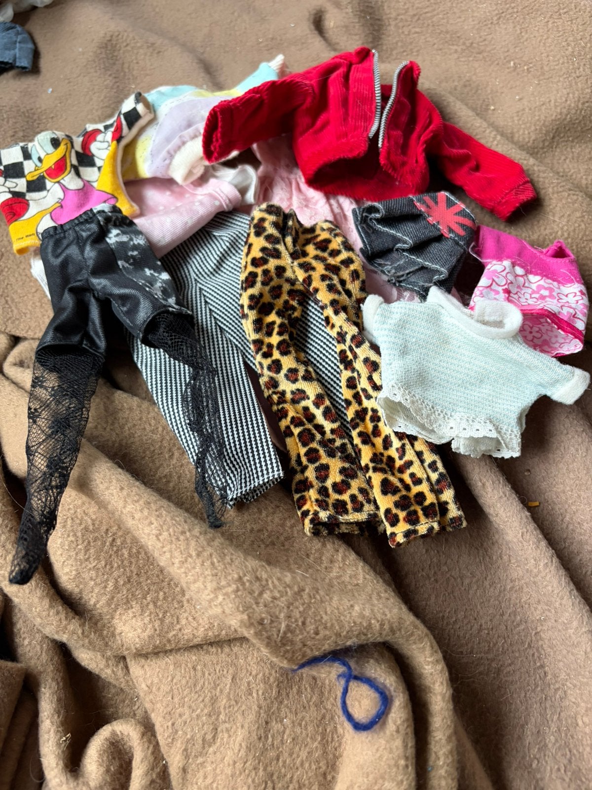 Vintage barbie kledij, Verzamelen, Ophalen of Verzenden, Gebruikt, Pop