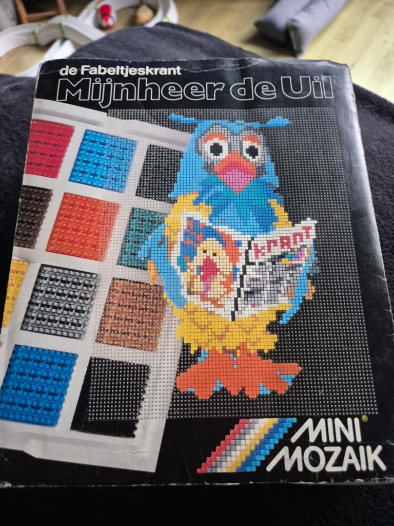 Fabeltjeskrant mijnheer de uil mini mozaïek, Kinderen en Baby's, Ophalen of Verzenden