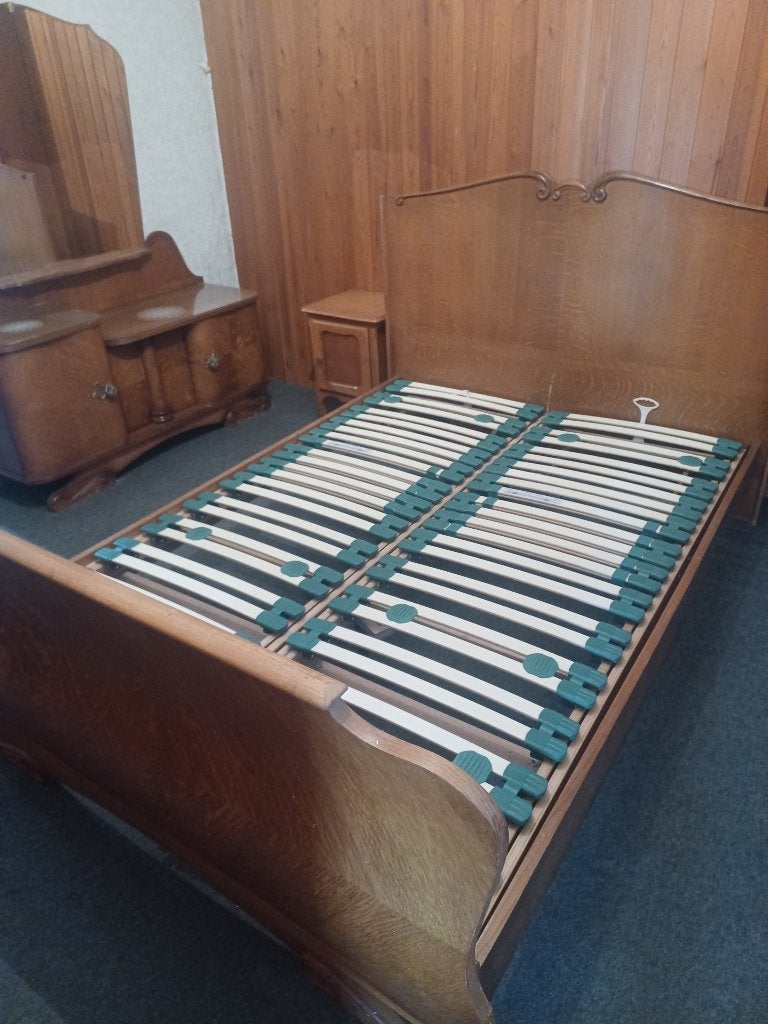 rustieke slaapkamer 2 persoons, Ophalen, Gebruikt, Tweepersoons, Rustiek