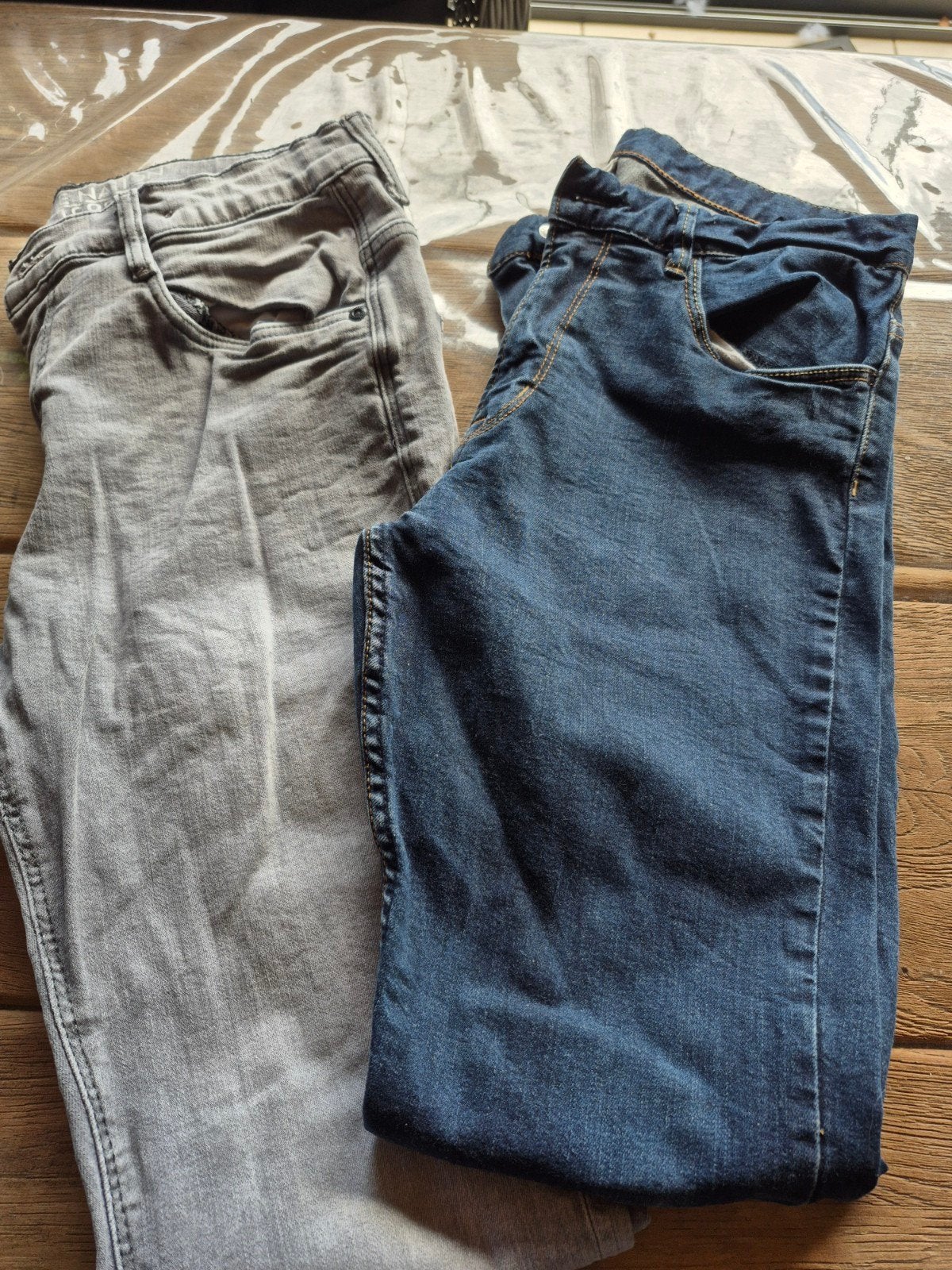 2 jeansbroeken, Ophalen, Gebruikt, Jongen, Broek